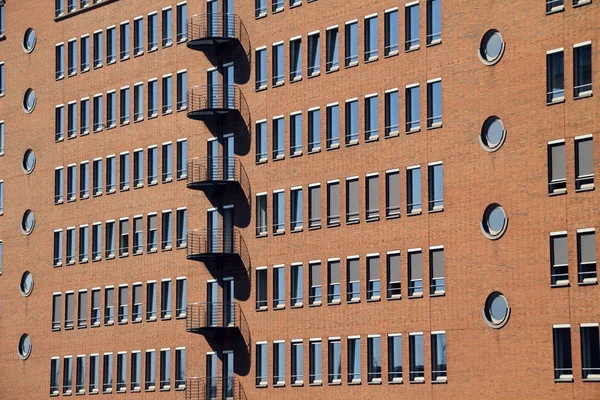 Edificio Centro Hamburgo —  Fotos de Stock