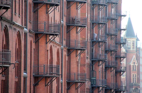 Edificio Centro Hamburgo — Foto de Stock