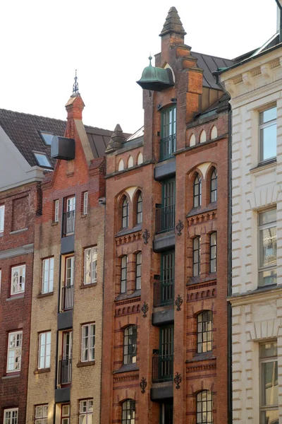 Building Downtown Hamburg — Stock Photo, Image