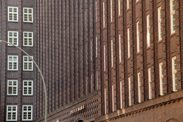 Edificio Nel Centro Amburgo — Foto Stock