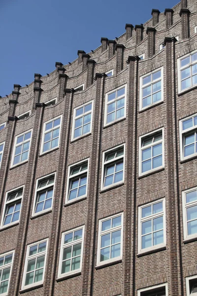 Byggnad Centrum Hamburg — Stockfoto