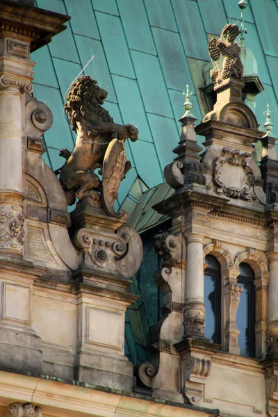 Gebäude Der Hamburger Innenstadt — Stockfoto