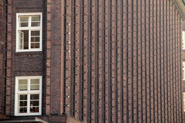 Edifício Centro Hamburgo — Fotografia de Stock