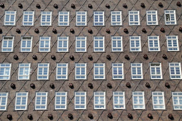 Edifício Centro Hamburgo — Fotografia de Stock