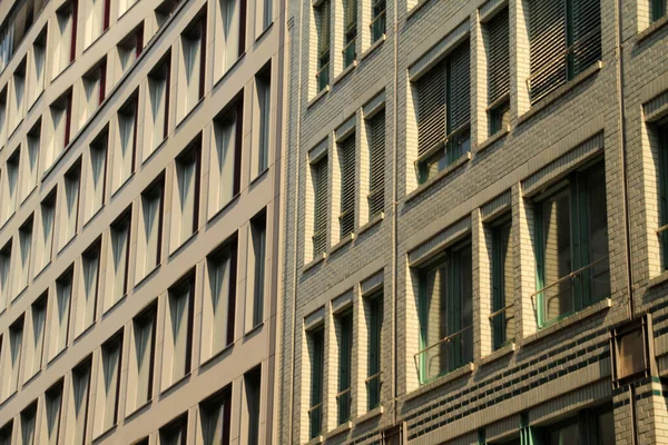 Épület Hamburg Belvárosában — Stock Fotó