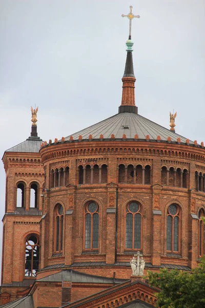 베를린 시내에 건축하는 — 스톡 사진