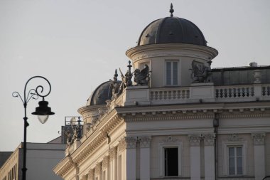 Varşova şehir merkezinde bir şehir.