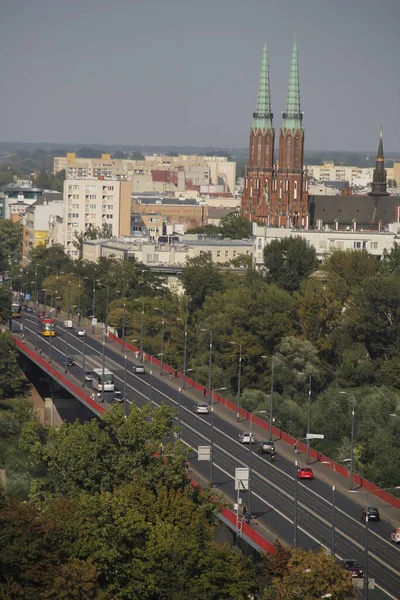 Stadtbild Der Innenstadt Von Warschau — Stockfoto
