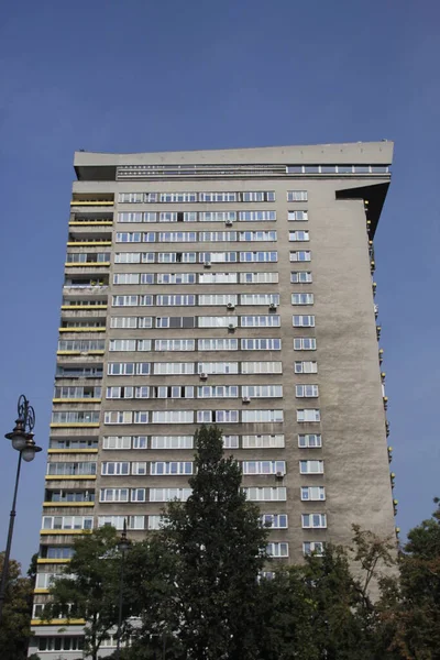 Stadtbild Der Innenstadt Von Warschau — Stockfoto