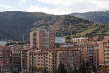 Bilbao kentinin kent manzarası