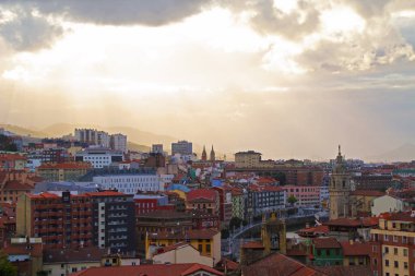Bilbao kentinin kent manzarası