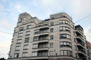 Bilbao şehrindeki şehir manzarası