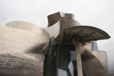 Bilbao şehrindeki şehir manzarası