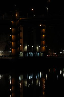 Bilbao şehrindeki şehir manzarası