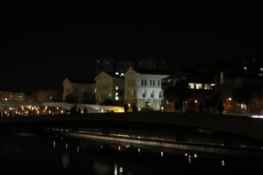 Bilbao şehrindeki şehir manzarası