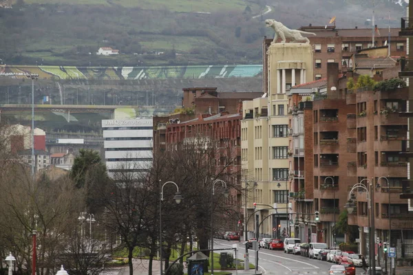 Vista Urbana Sulla Città Bilbao — Foto Stock