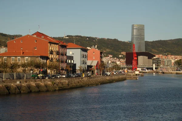 Vue Urbaine Sur Ville Bilbao — Photo