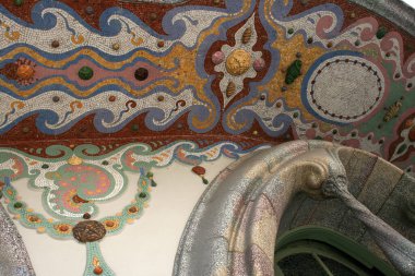 Barselona şehir merkezinde mimarlık