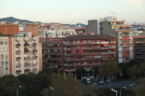 バルセロナのダウンタウンの建築 — ストック写真