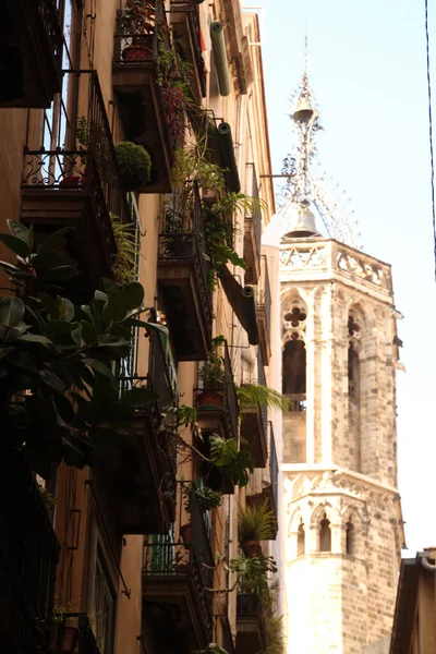 Architettura Nel Centro Barcellona — Foto Stock