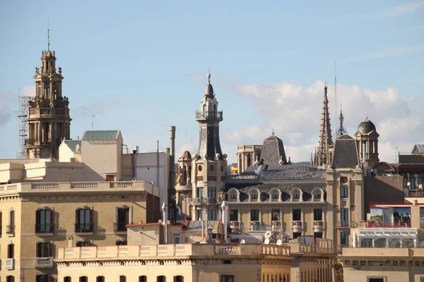 Architettura Nel Centro Barcellona — Foto Stock