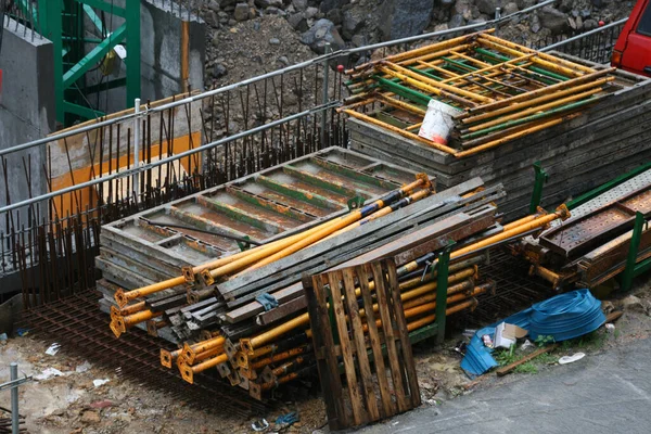 Local Construção Num Ambiente Urbano — Fotografia de Stock