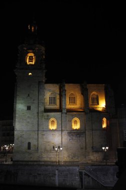 Bilbao şehrindeki dini tapınak.