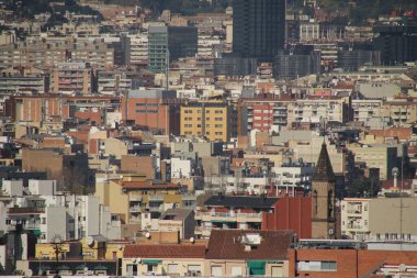 Barselona şehrinde klasik bina