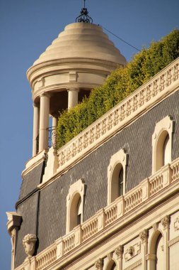 Barselona şehrinde klasik bina