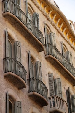 Barselona şehrinde klasik bina