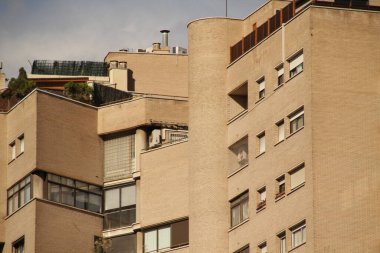 Barselona şehrinde klasik bina