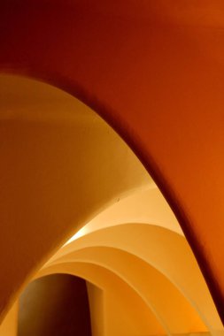 Barselona şehrinde klasik bina