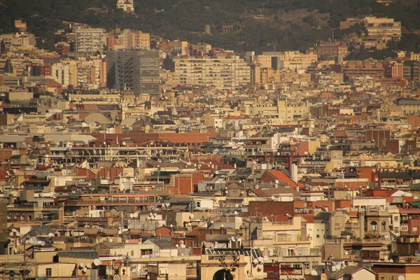 Edificio Clásico Ciudad Barcelona — Foto de Stock