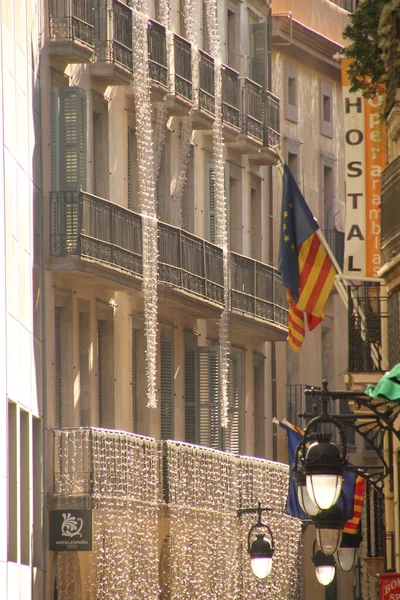 Klassisches Gebäude Der Stadt Barcelona — Stockfoto