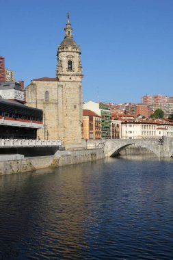 Bilbao kentinin kent manzarası