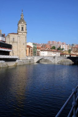Bilbao kentinin kent manzarası