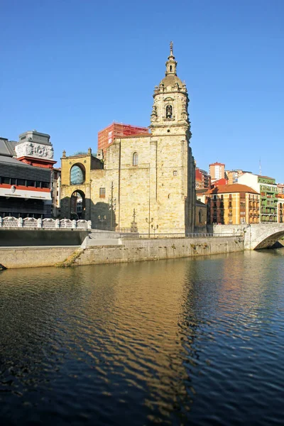 Stadsgezicht Stad Bilbao — Stockfoto