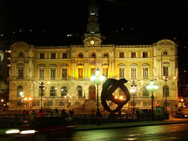 Bilbao kentinin kent manzarası