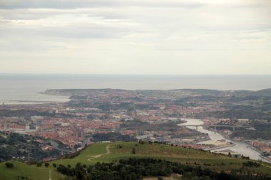 Bilbao kentinin kent manzarası