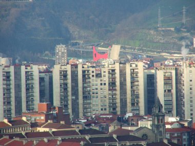 Bilbao kentinin kent manzarası
