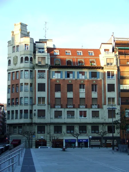 Vista Urbana Ciudad Bilbao — Foto de Stock