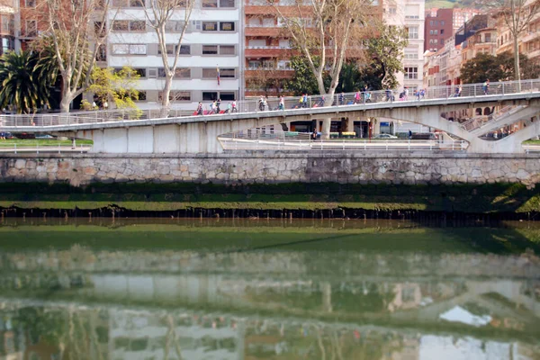 ビルバオ市内の市街地ビュー — ストック写真