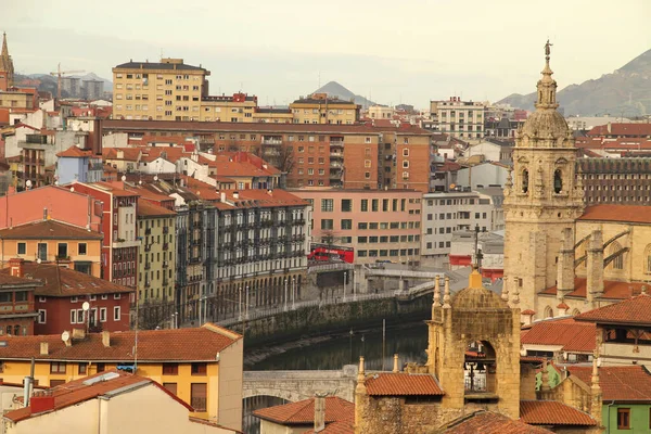 Městský Pohled Město Bilbao — Stock fotografie