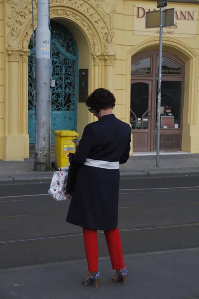 Cool Girl Street — Stock Photo, Image