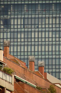 Bilbao şehrinin şehir manzarası