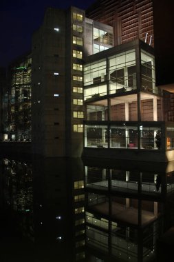 Bilbao şehrinin şehir manzarası