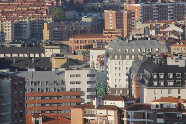 Bilbao Şehrinin Şehir Manzarası — Stok fotoğraf