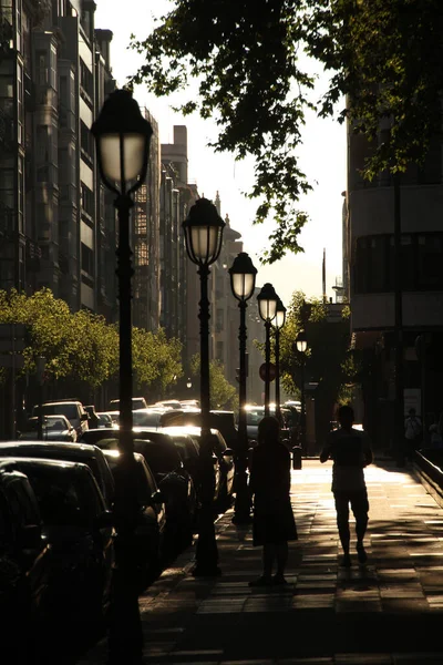 Stadsgezicht Stad Bilbao — Stockfoto