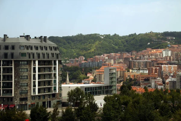 Vista Urbana Ciudad Bilbao — Foto de Stock