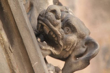 Nuremberg şehir merkezindeki şehir manzarası